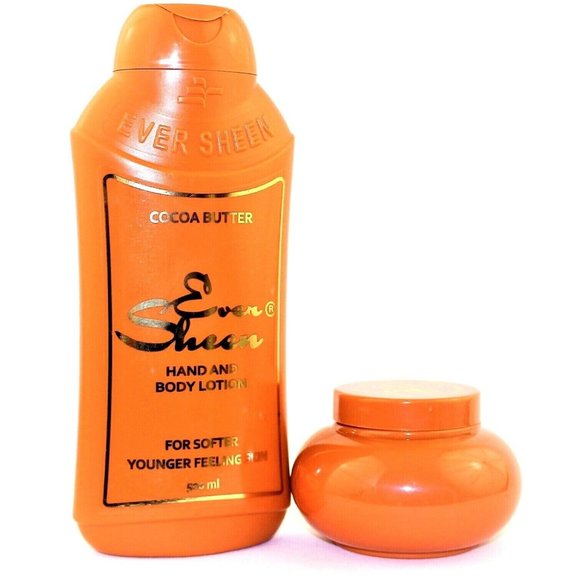 Cocoa Butter Skincare Ever Sheen Cocoa Butter Hand Body Lotion 50mlcocoa Butter Jar Cream